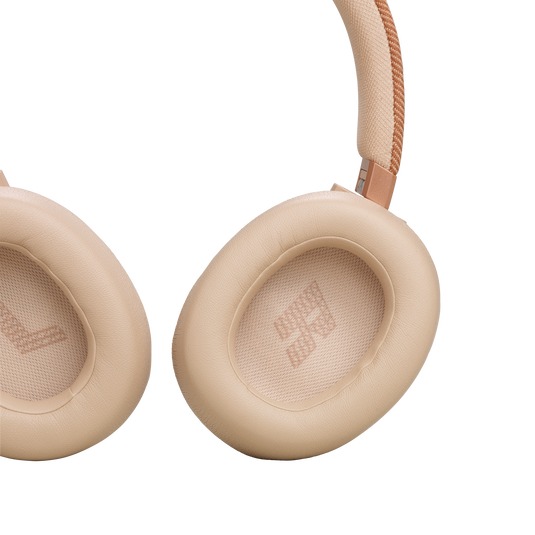 JBL Live 770NC - Sandstone - Wireless Over-Ear Headphones with True Adaptive Noise Cancelling - Detailshot 3 image number null